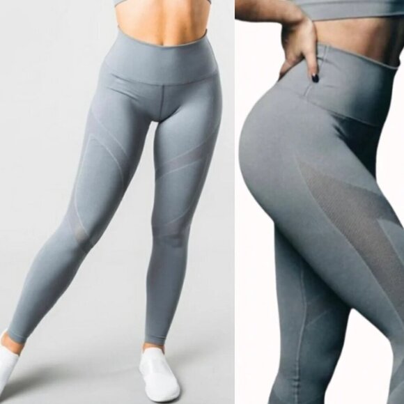Alphalete Aero Seamless Compression Athletic Leggings 21873 - Picture 1 of 9